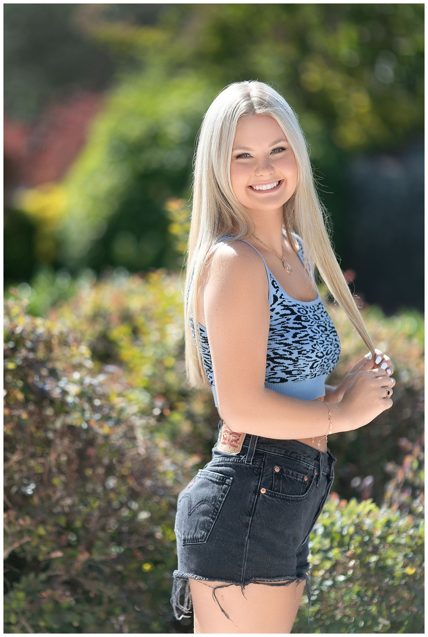 Bella Roseville High School Senior Portraits In Granite